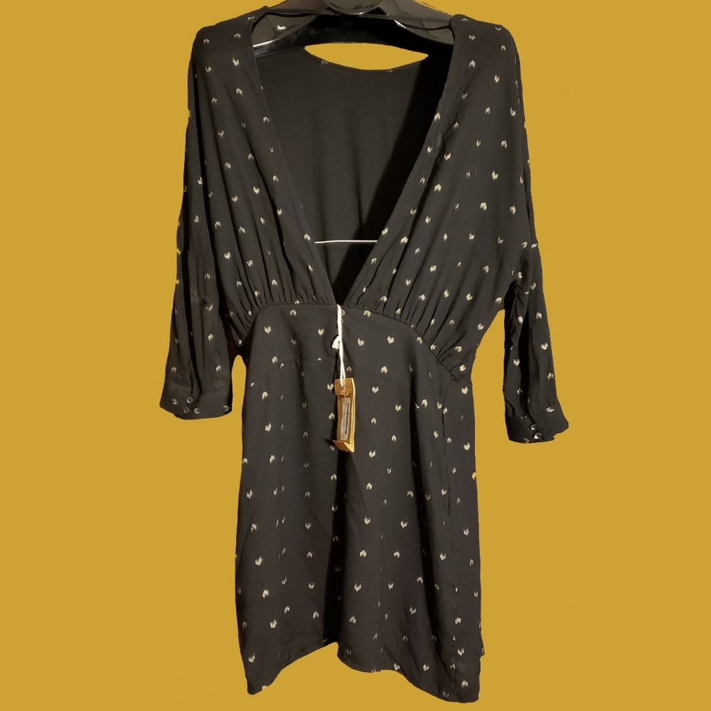 Knot Sisters Black Gigi Dress Size M